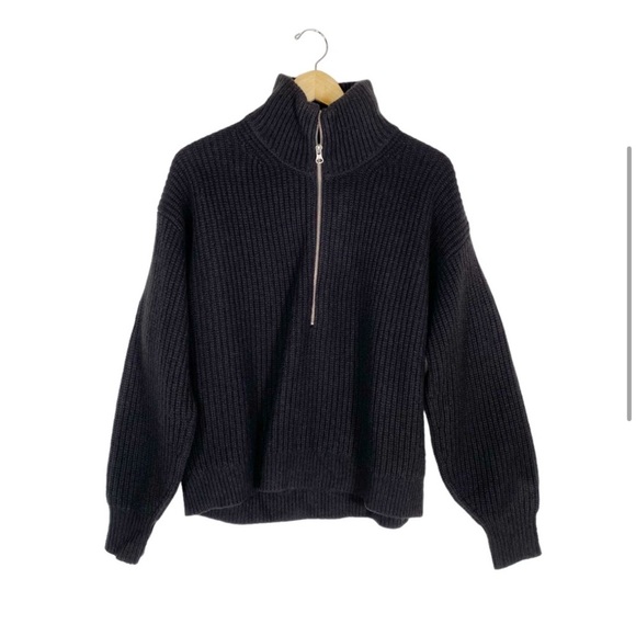 Everlane The Half-Zip Merino Sweater - Picture 4 of 6